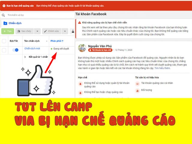 Hướng dẫn lên camp bằng via bị hạn chế quảng cáo – TUT lên camp không cần via xác minh danh tính