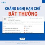 Cách Kháng Nghị Tài Khoản Quảng Cáo Facebook Bị Hạn Chế Bất Thường Mới Nhất